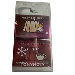 TONYMOLY Jelly Lip Melt Duo – Toasted Marshmallow + Hot Chocolate